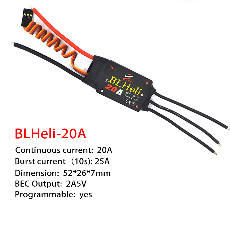 1-3 ชิ้น Brushless ESC BLHeli  - Fpv Drone Motor บทวิจารณ์และราคา