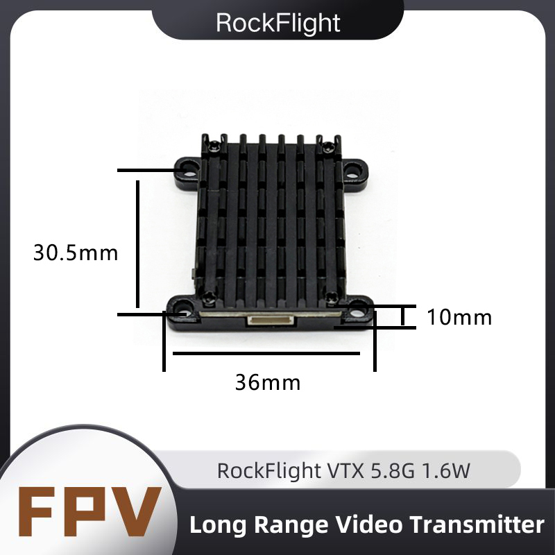 RockFlight TX663 VTX 5.8G 48CH - Fpv Drone Receiver บทวิจารณ์และราคา
