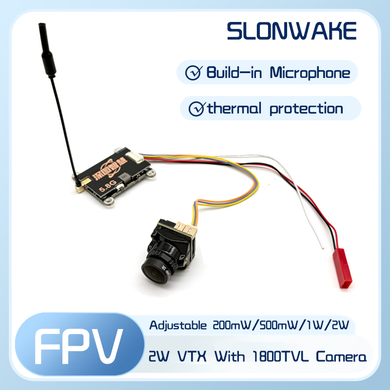 SLONWAKE 5.8G 56CH 2W เครื่องส - Fpv Drone Frame บทวิจารณ์และราคา