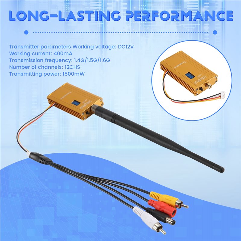 A48U 1.5G 1.5W FPV VTX 12CH 15 - Fpv Drone Transmitter บทวิจารณ์และราคา